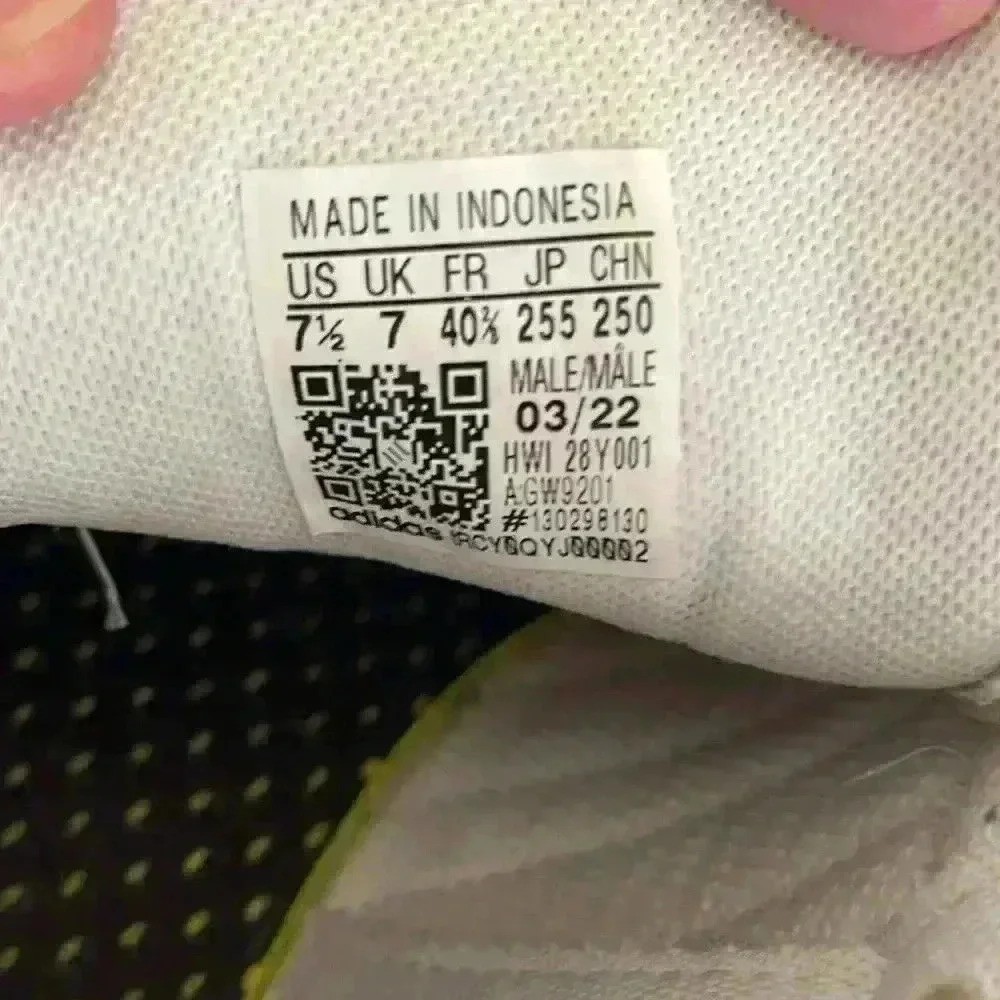 Adidas Grand Court 2.0 Men’s Size 7.5… White, green and orange accents. - Picture 4 of 8